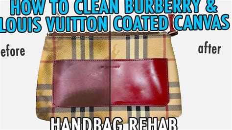 how to clean a burberry bag|burberry purse cleaning.